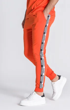 Orange Statement Joggers