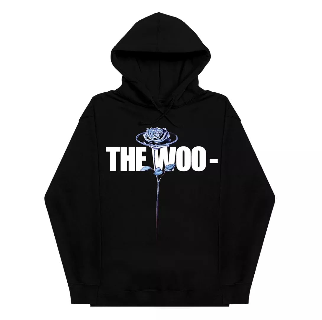 Pop Smoke x Vlone The Woo Hoodie Black