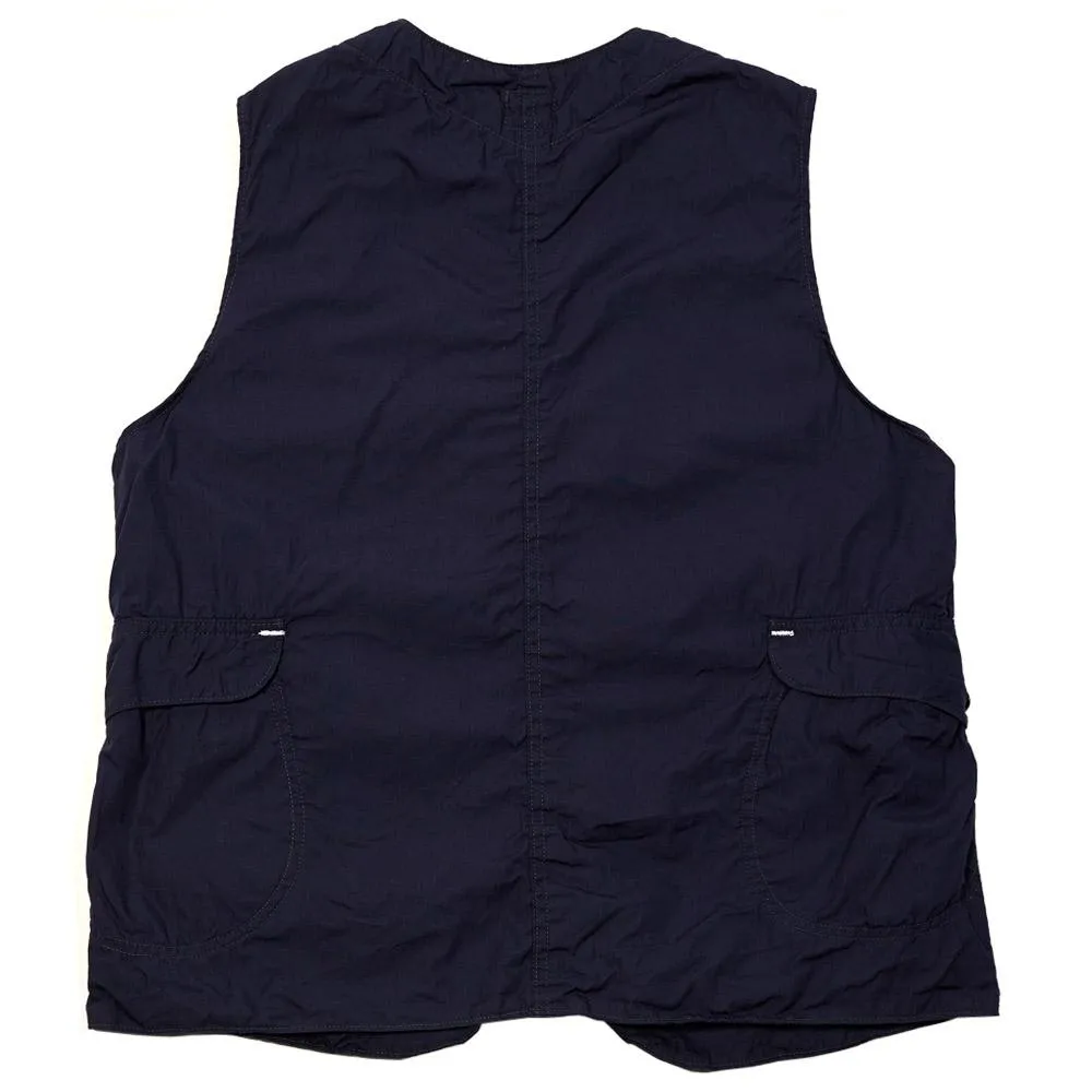 Post Overalls Royal Traveler VestNavy Pima Poplin