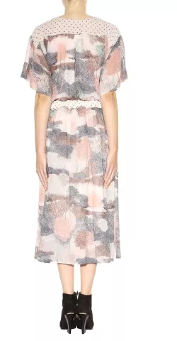 Printed Cloud Dress