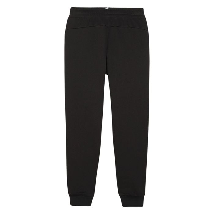 PUMA JUNIOR'S ESSENTIAL 2-COLOR FLC BLACK PANTS