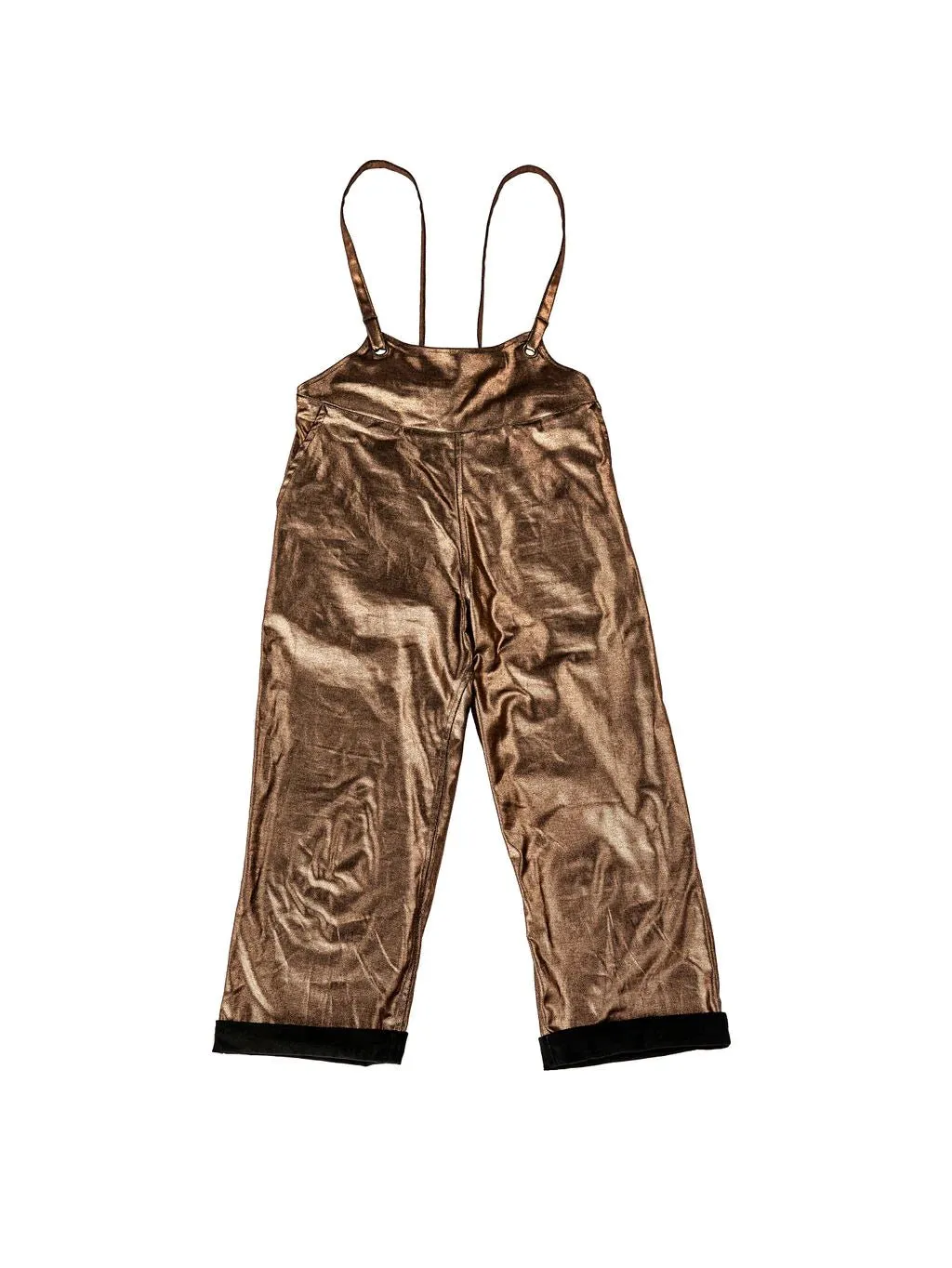 Punkwasp Headliner Overalls - Metallic