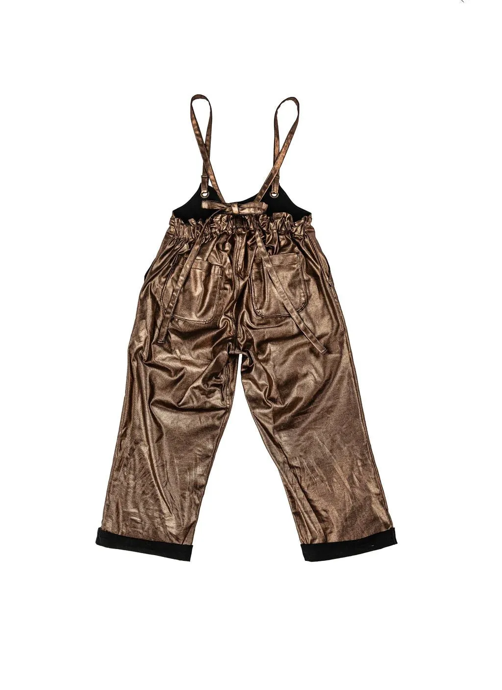 Punkwasp Headliner Overalls - Metallic