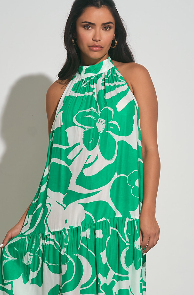 Rae Dress -- Green