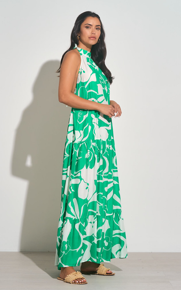 Rae Dress -- Green