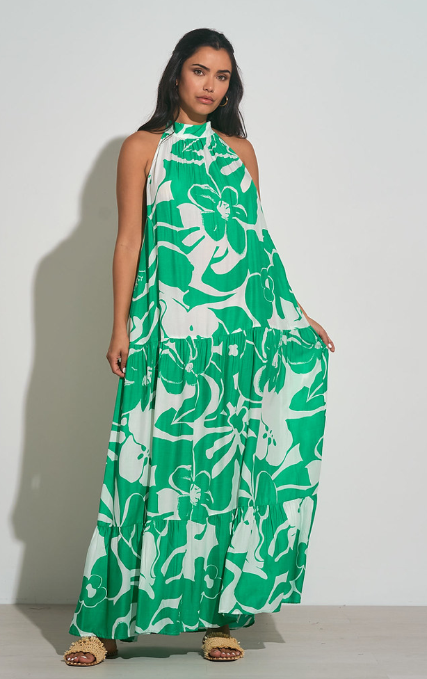 Rae Dress -- Green