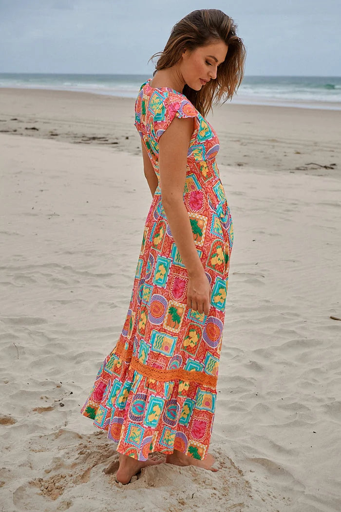 Romi Maxi Dress - Sicily Collecton