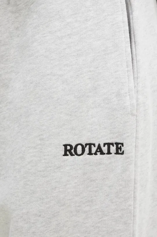 Rotate cotton joggers Logo gray color 1124561473