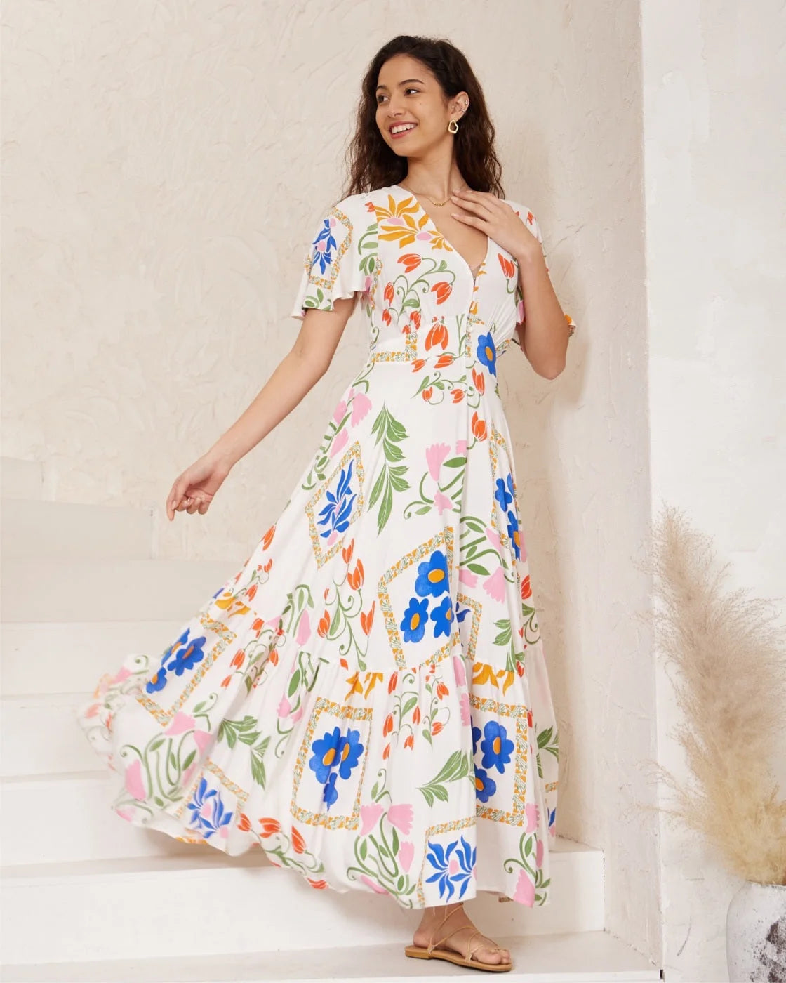 Stacey Maxi Dress - Millia