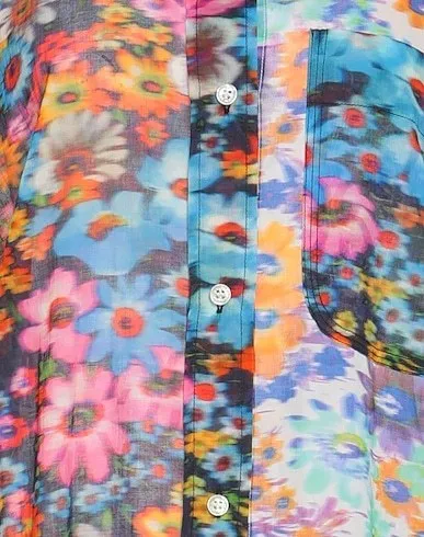 Stella McCartney  |Flower Patterns Medium Short Sleeves Shirts & Blouses