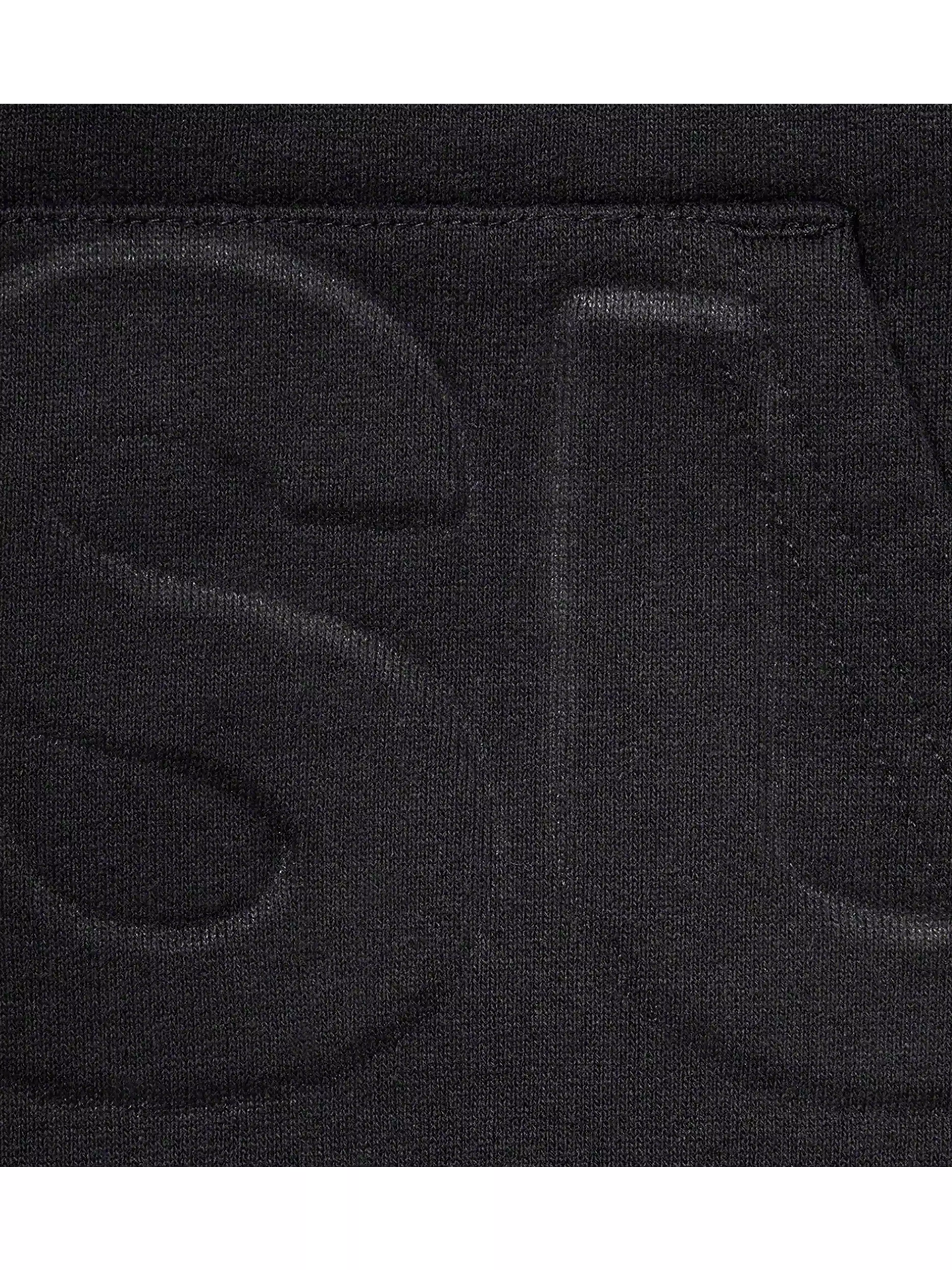 Supreme Embossed Logos Hoodie Black [SS21]