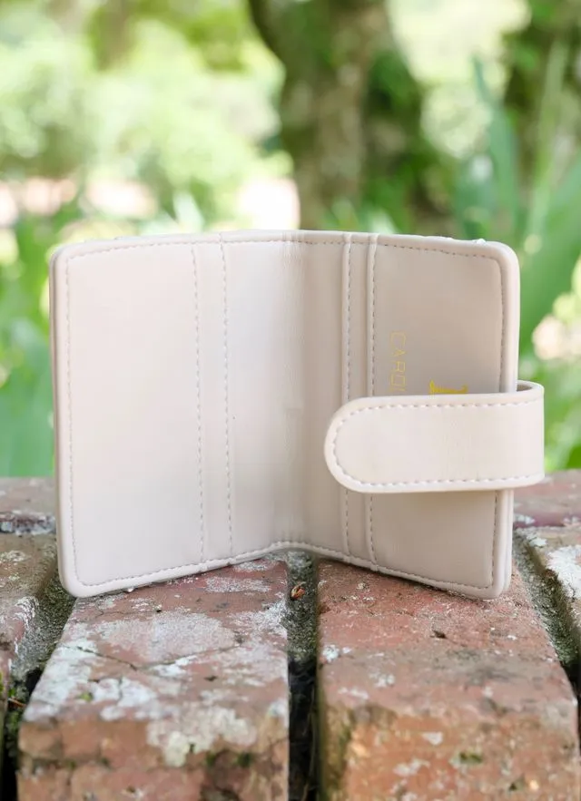 Tate Card Holder Wallet Nude V Quilted