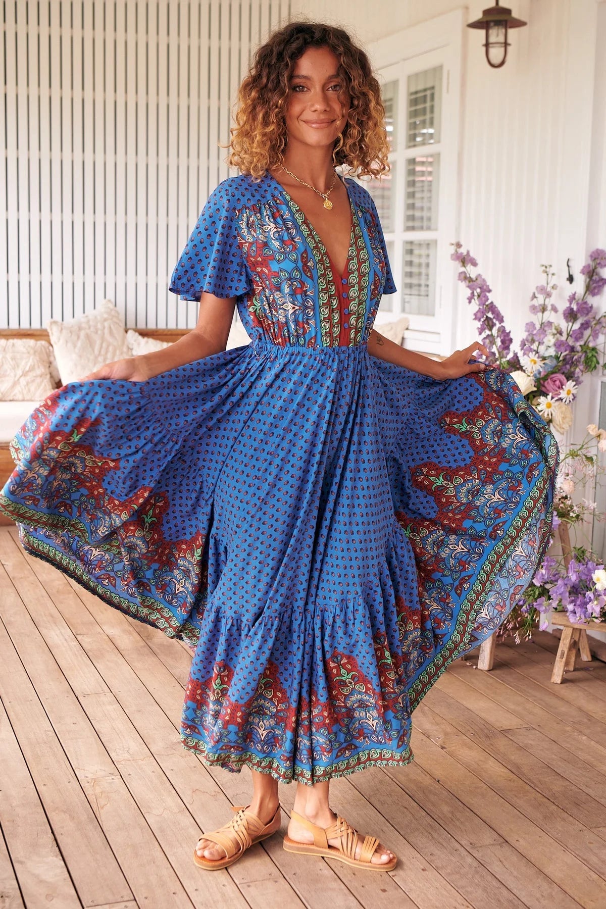 Taurus Maxi Dress - Sirena Collection