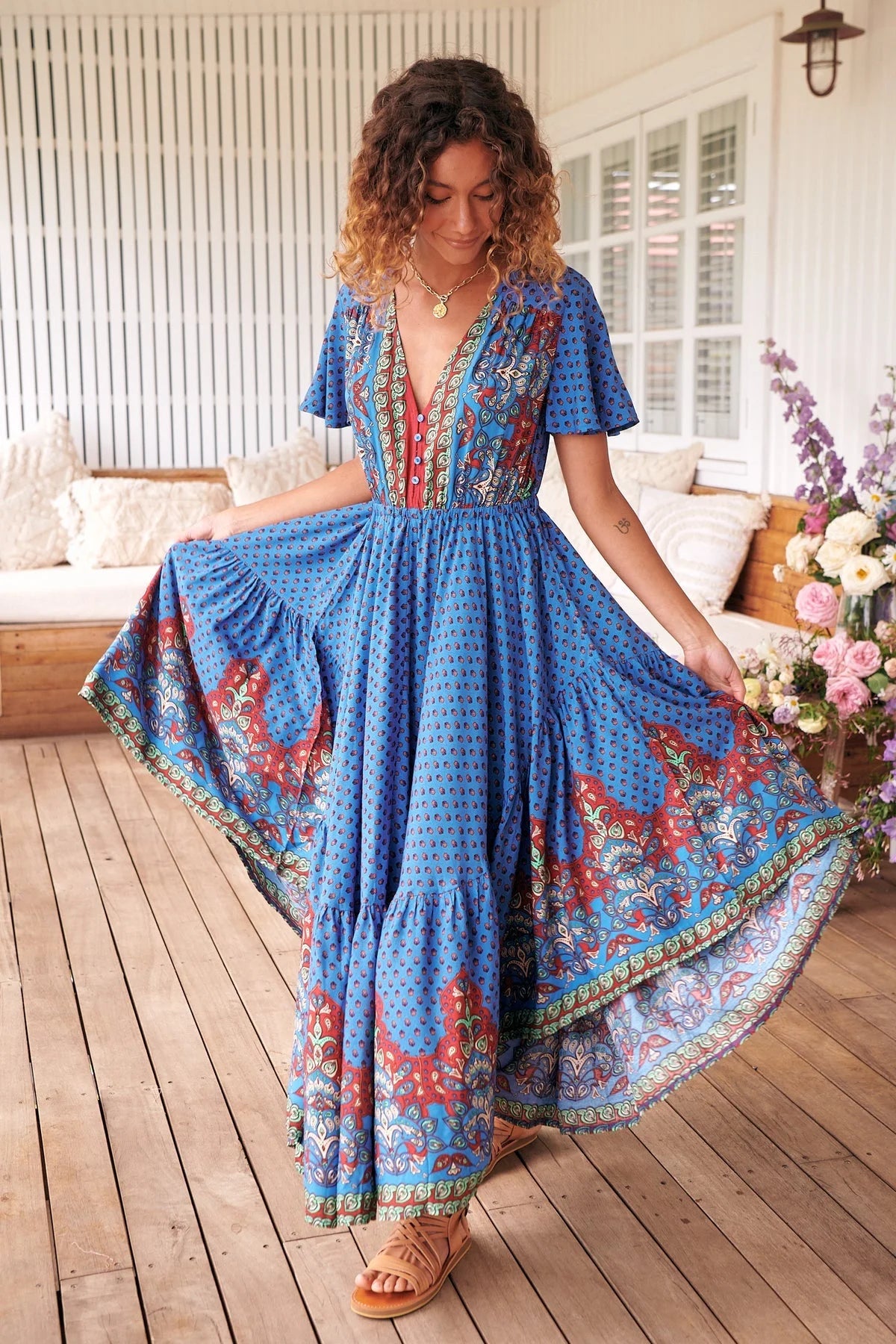 Taurus Maxi Dress - Sirena Collection