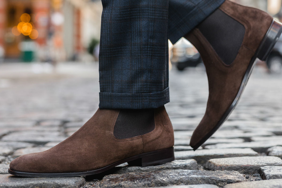 The Dean Chelsea Boot - Cafe Suede