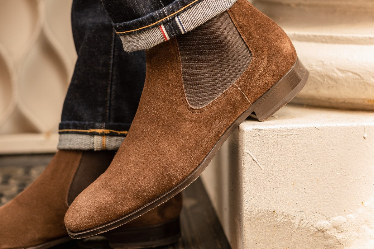 The Dean Chelsea Boot - Cafe Suede