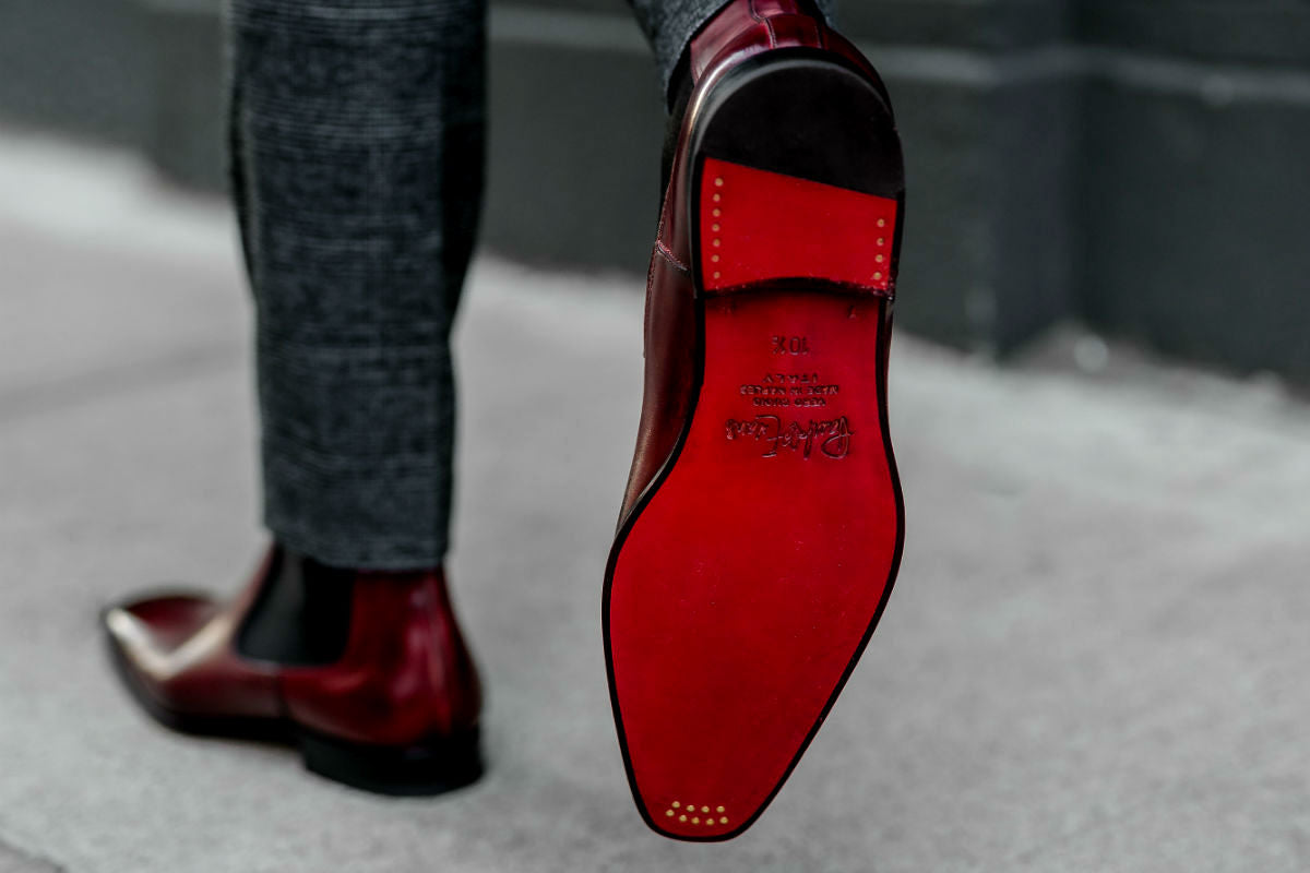 The Dean Chelsea Boot - Oxblood