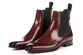 The Dean Chelsea Boot - Oxblood