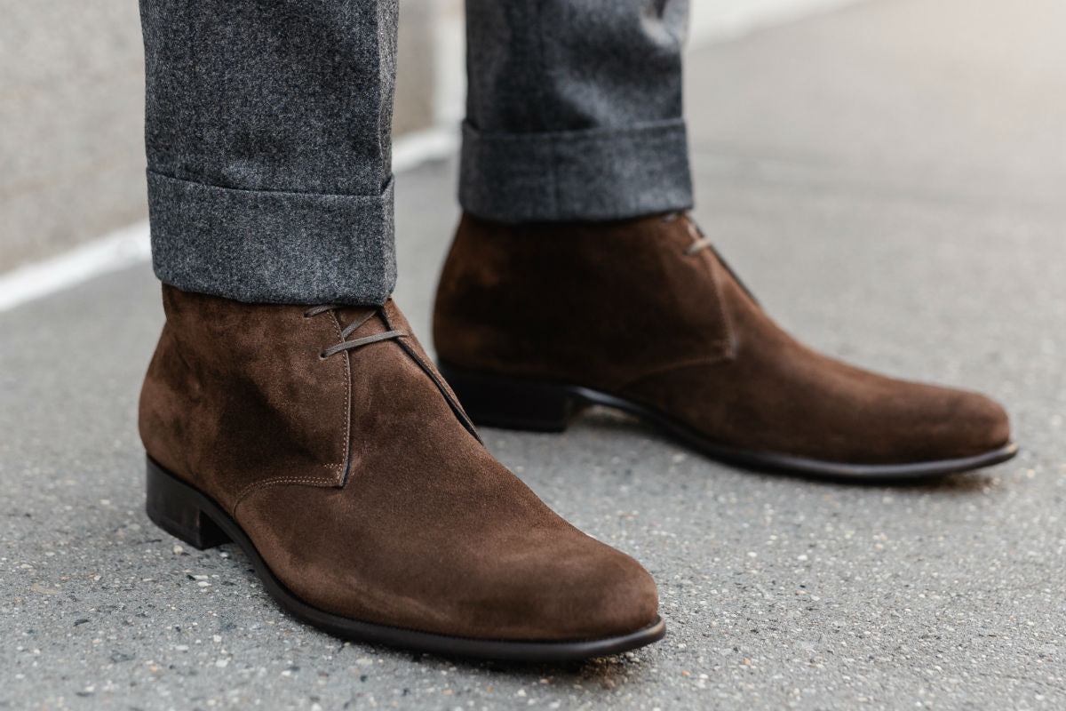 The Newman Chukka Boot - Cafe Suede