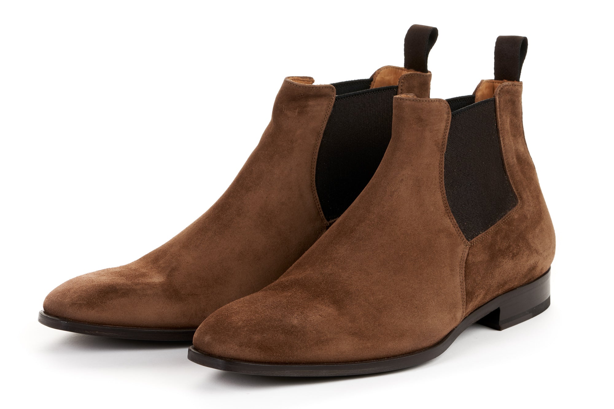 The Wayne Low-Cut Chelsea Boot - Martora Suede