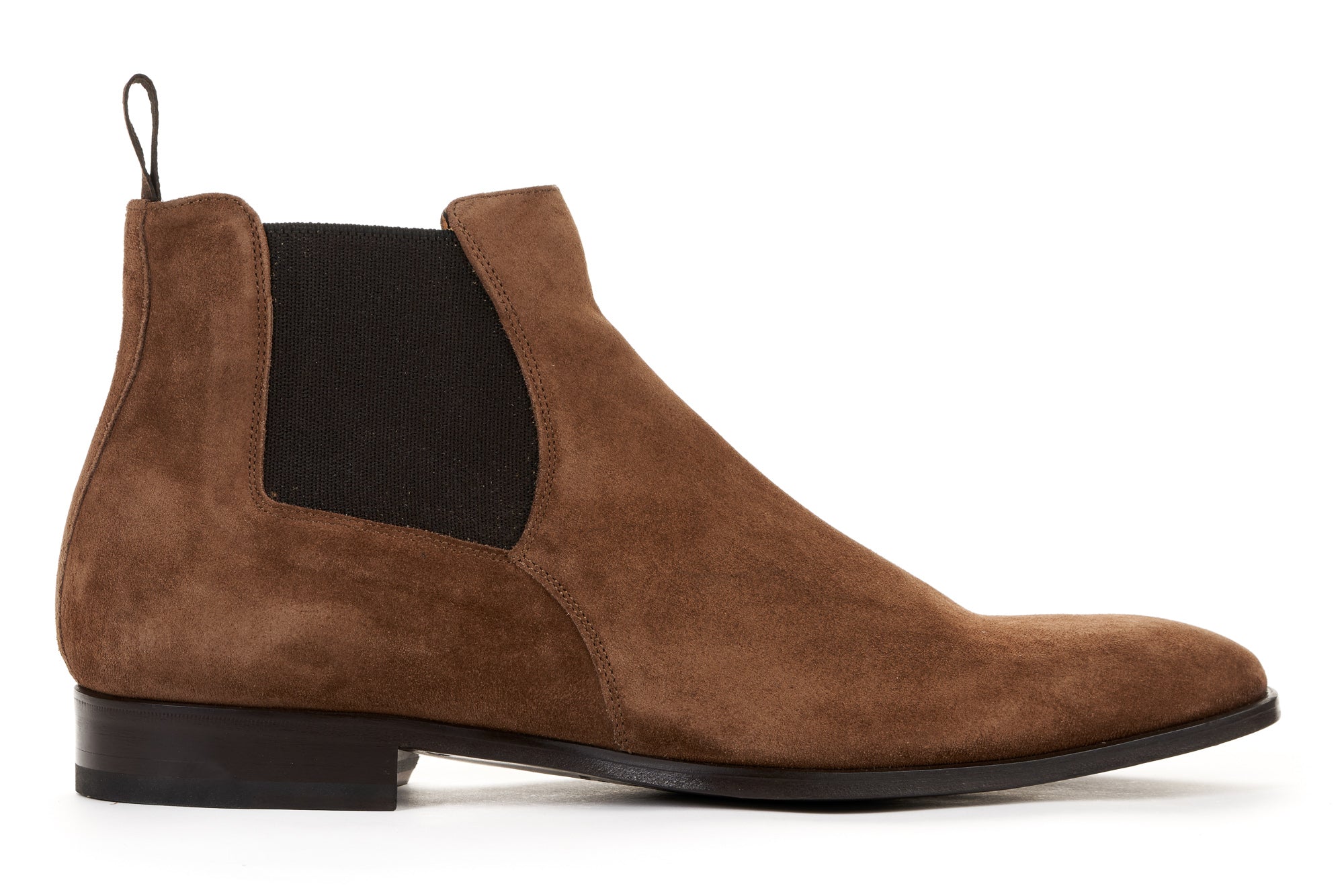 The Wayne Low-Cut Chelsea Boot - Martora Suede