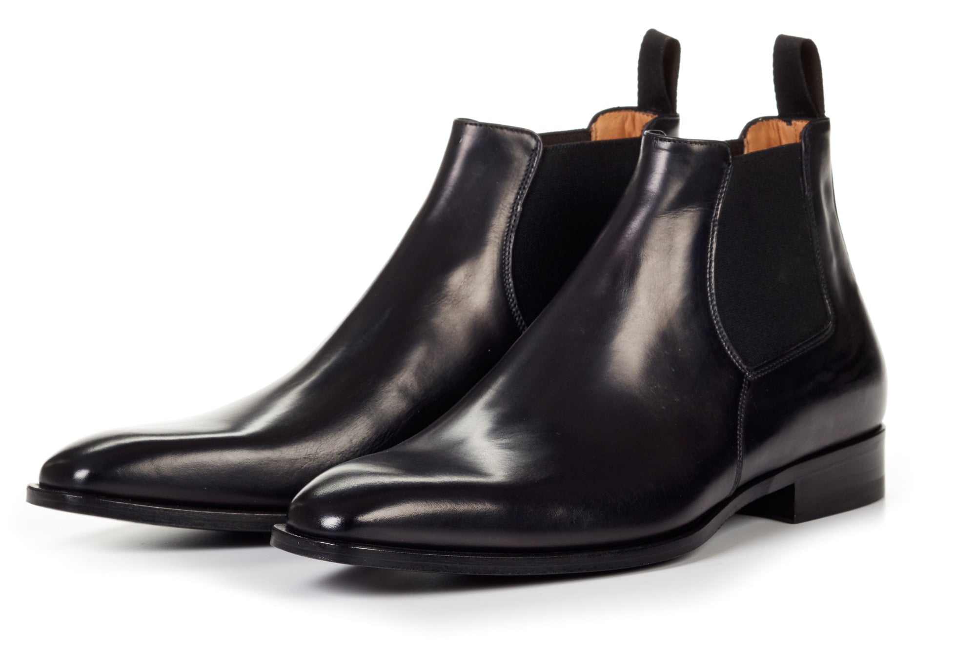 The Wayne Low-Cut Chelsea Boot - Nero