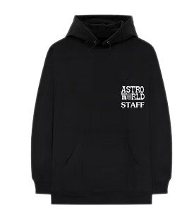 Travis Scott Astroworld Staff Hoodie Black