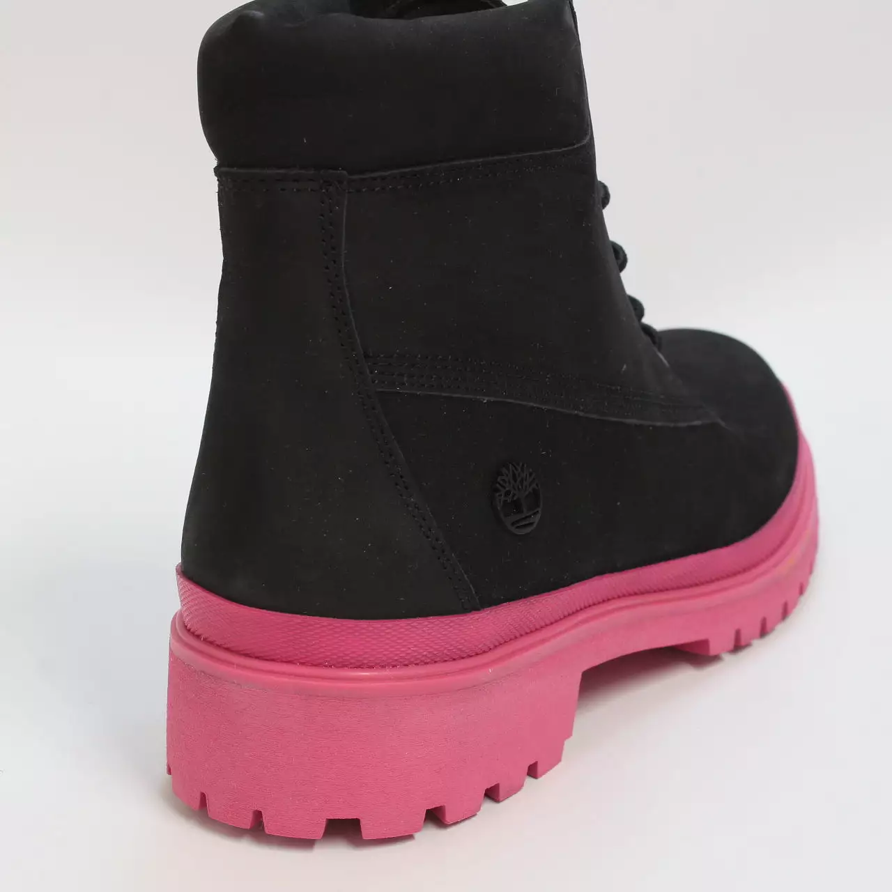 Womens Timberland Lyonsdale Mudguard Black Pink