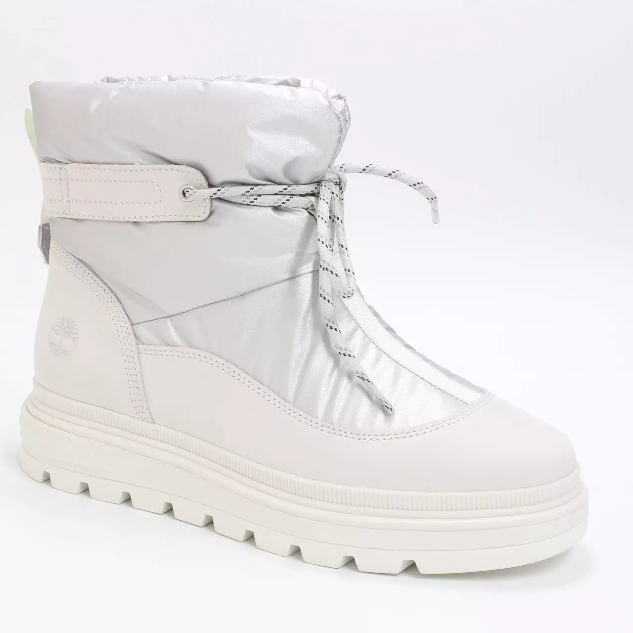 Womens Timberland Ray City Puffer Boots White