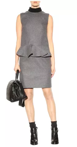 Wool-blend Valace Dress