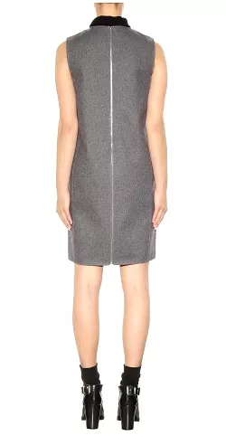 Wool-blend Valace Dress