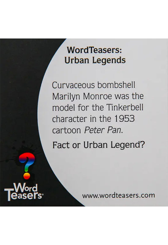 WordTeasures - Urban Legends