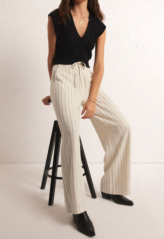 Z Supply - Cortez Pinstripe Pant Sandstone