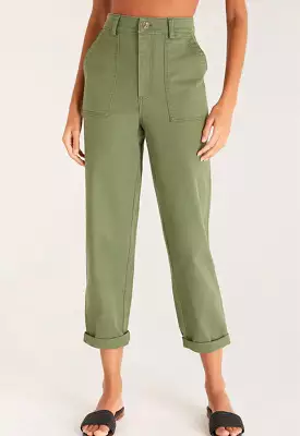 Z Supply - Zoe Pant Olive Twill